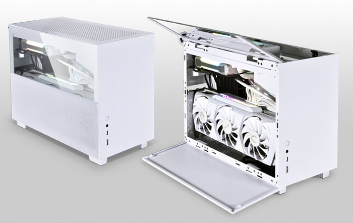 联力推出全铝Q58机箱：容积14.5L、支持280水冷和显卡竖装 - 2