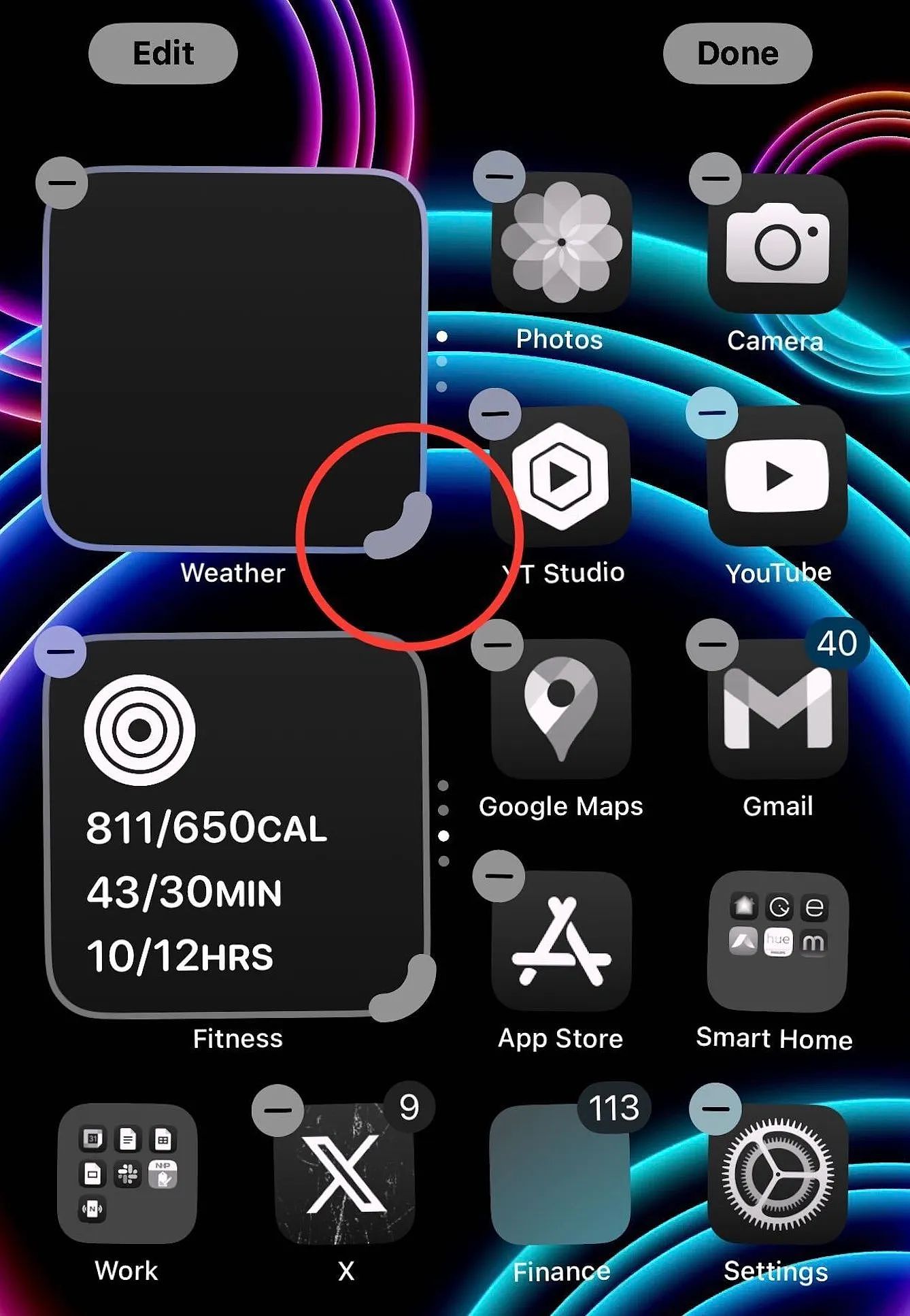 主屏幕任你玩花活，苹果 iOS 18 新特性：直接调整 iPhone 小部件尺寸 - 2