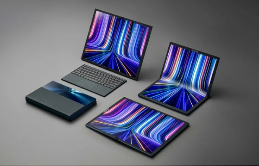 消息称韩企将为华硕 Zenbook 17 Fold OLED 折叠屏笔记本电脑提供 PI 薄膜 - 1