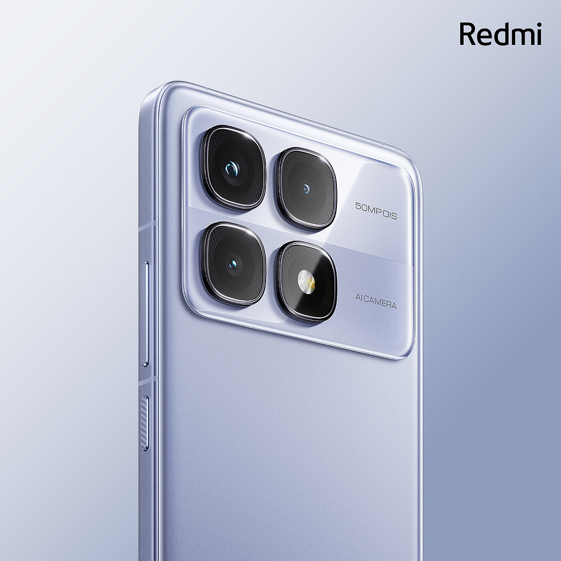 小米 Redmi K70 至尊版手机「冰璃」官图公布：四曲等深玻璃后盖 - 2