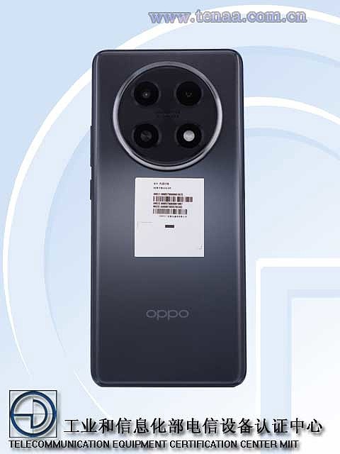 OPPO 手机新品入网证件照公示：圆形摄像头模组，居中挖孔双曲屏 - 5