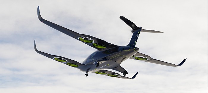 [图]Ascendance公司修改其长续航混合动力VTOL空中出租飞机的设计 - 3