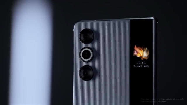 传音 Tecno 发布卷轴屏概念手机 PHANTOM Ultimate，6.55 英寸扩展至 7.11 英寸 - 3