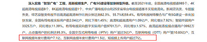 2021年互联网视频年度付费用户超7亿 腾讯视频、爱奇艺相继涨价 - 1