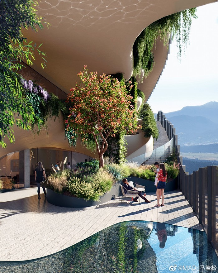 中国建筑设计团队MAD Architects在美国丹佛打造“垂直峡谷” - 6