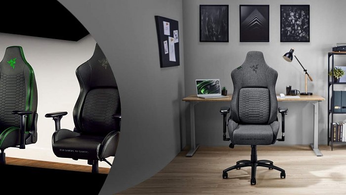 Razer推出Iskur Fabric与XL电竞椅新品 总数达到六款 - 1