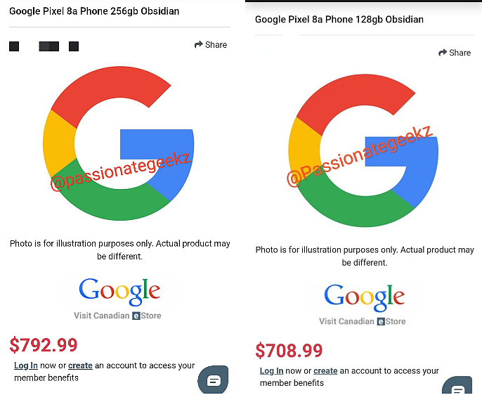 谷歌 Pixel 8a 手机价格曝光，相比 Pixel 7a 涨价约 18% - 1