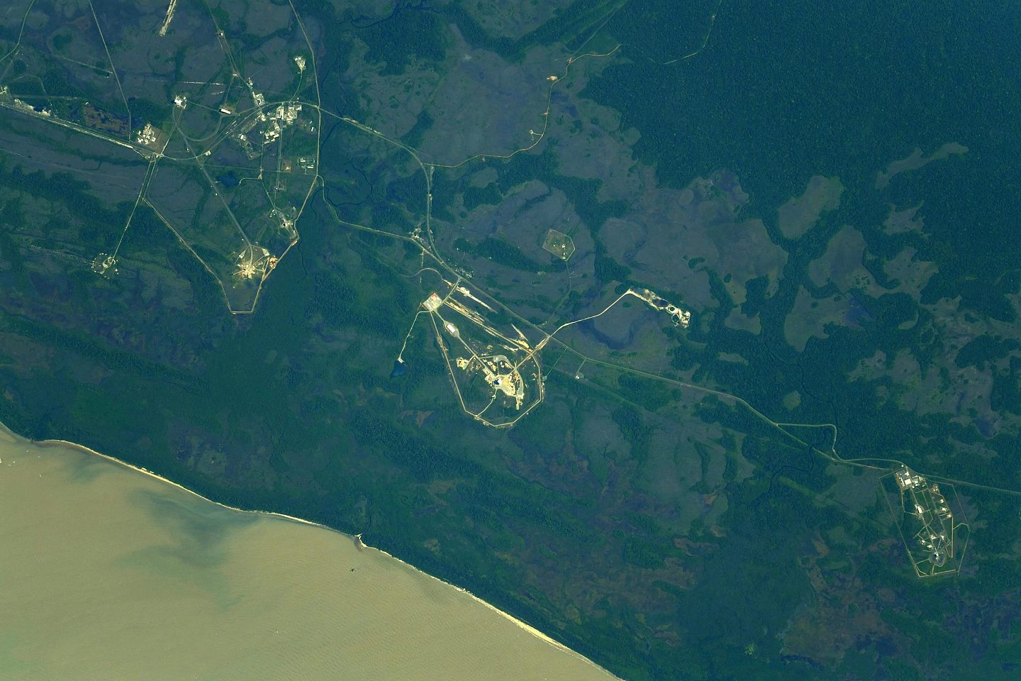 哥白尼哨兵2号《太空探索地球》系列：库鲁 - 法属圭亚那太空港的所在地 - 2