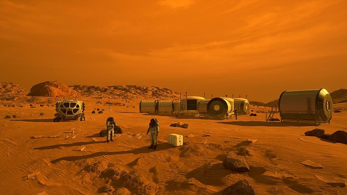 科学家利用水冰季节性变化特征为未来火星宇航员寻找水源 - 1