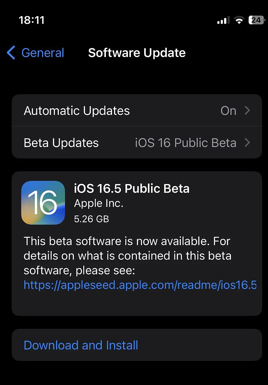 苹果发布 iOS / iPadOS 16.5 首个公开测试版本 - 2