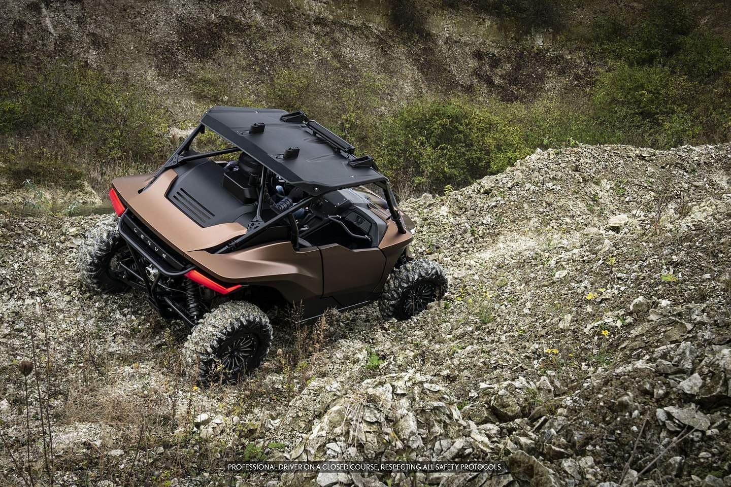 雷克萨斯发布ROV概念沙丘车：采用ICE氢燃料发动机 - 22