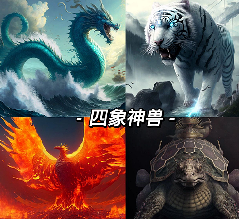 探秘中国上古四大灵兽的神秘力量与文化象征 - 1
