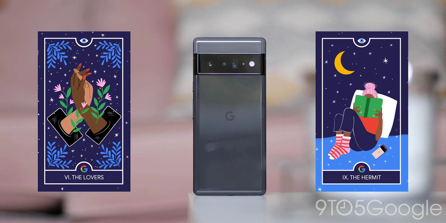 Google精心制作了一套Pixel 6主题的塔罗牌并送给粉丝 - 1