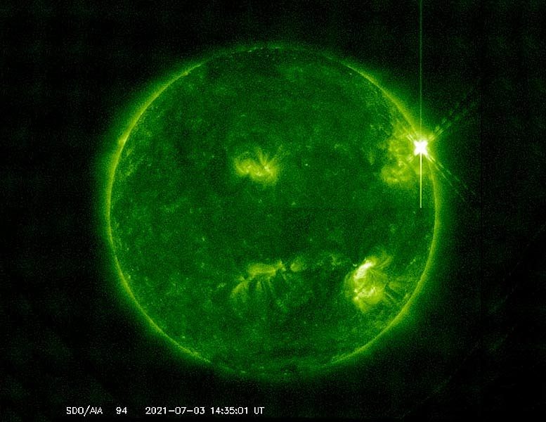 NASA捕捉到X级太阳耀斑事件画面 - 1