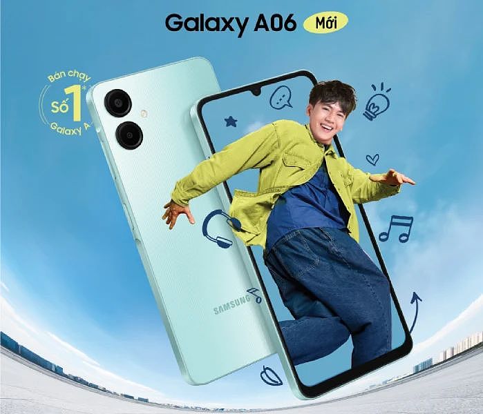 三星发布 Galaxy A06 手机：联发科 Helio G85 芯片、6.7 英寸 90Hz 屏幕 - 1