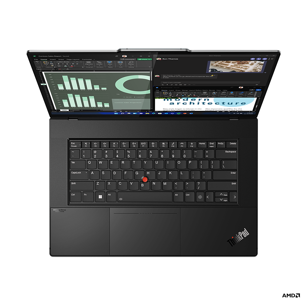 联想 ThinkPad Z16 大屏性能本即将推出：最高可选 R9 + RX 6500M，16 英寸 4K OLED 屏 - 3