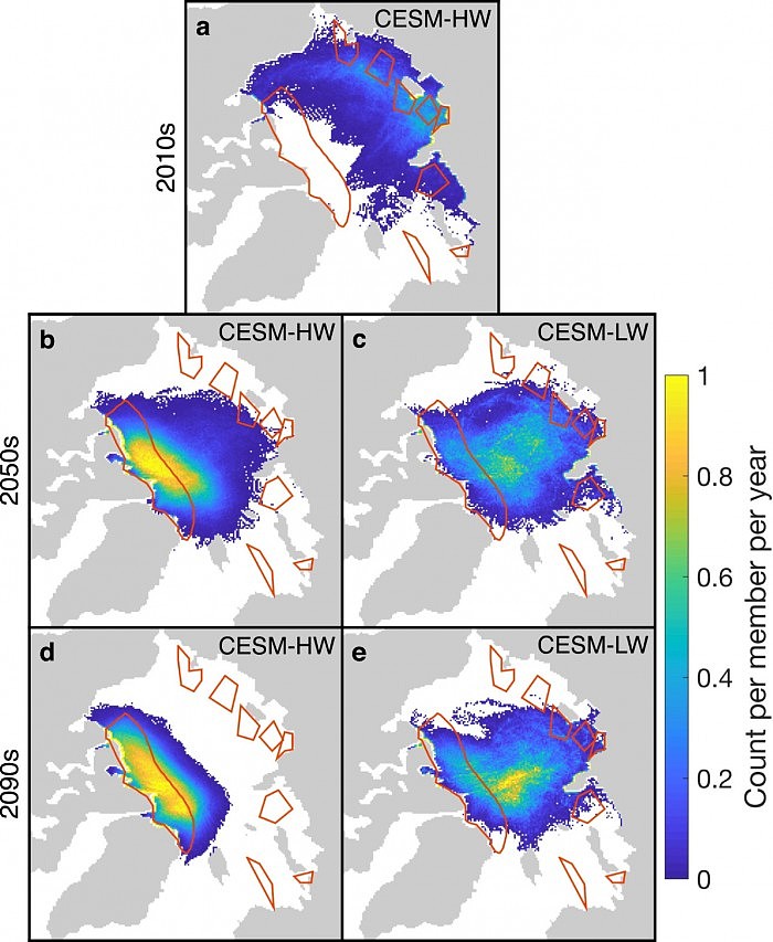 北冰洋“最后的冰区”或 2100 年消失 - 3