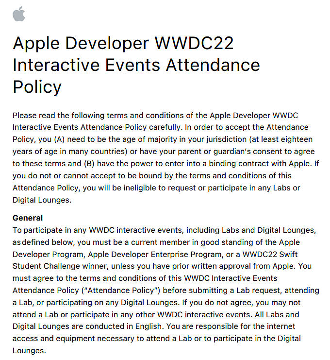 WWDC 2022：苹果已开放Digital Lounges数字会客室注册申请通道 - 3