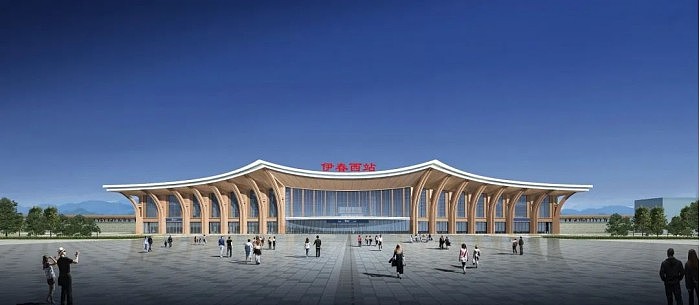 中国最北高铁站开工：2万平方米 “林海雪原”为主题 - 1