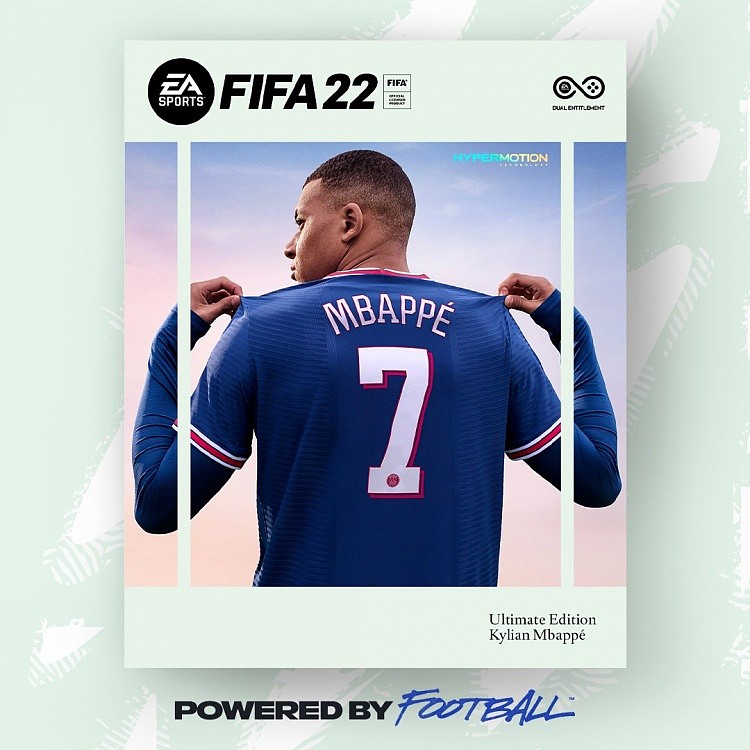 马卡：姆巴佩登FIFA22封面并不意味着一定留队，C罗即是先例 - 1