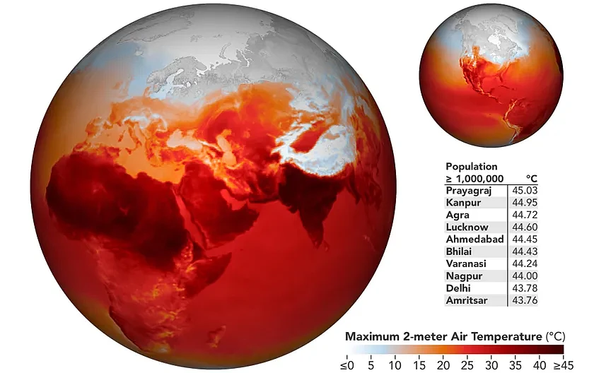 气候变化让此轮印度热浪发生可能性增加30倍 - 1