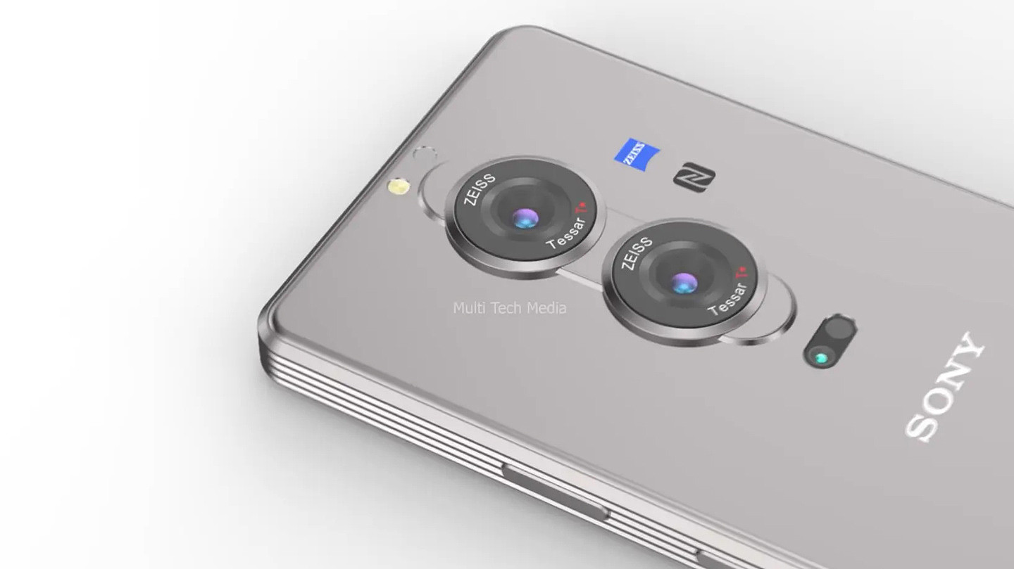 索尼 Xperia Pro-i II 手机效果图曝光，暗示将搭载双一英寸大底 - 2