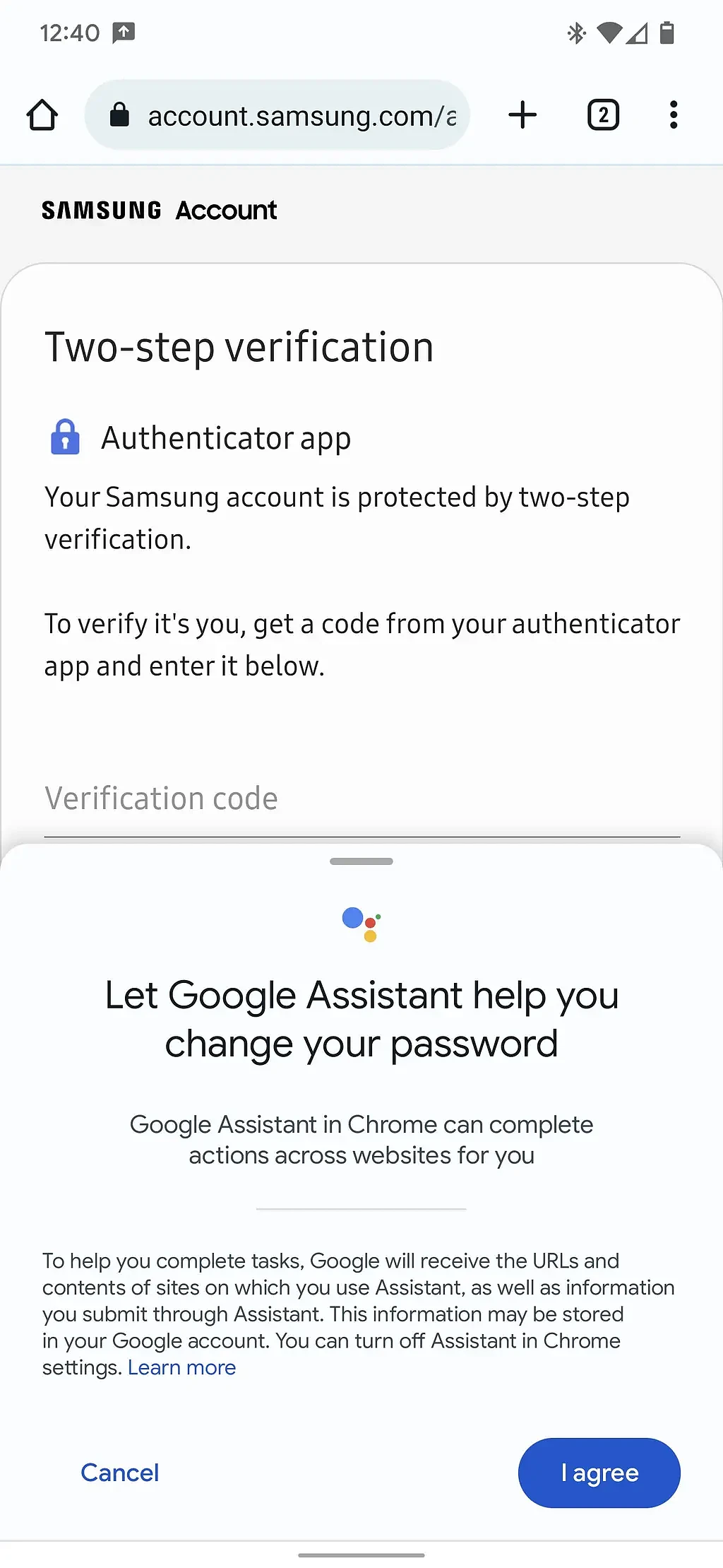 [图]Android端Chrome新特性：Assistant帮你修改被盗密码 - 3