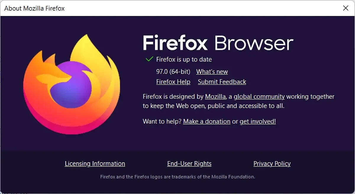 Firefox 97.0稳定版发布：引入新主题 支持Windows 11滚动条 - 1