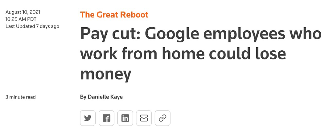 想要继续居家办公？可以，但Google、Facebook已经开始带头减薪了 - 2