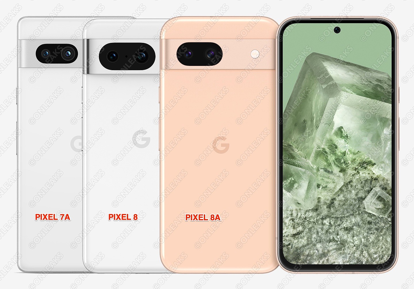 外观更圆润，谷歌 Pixel 8a 手机铝制机模照片曝光 - 5