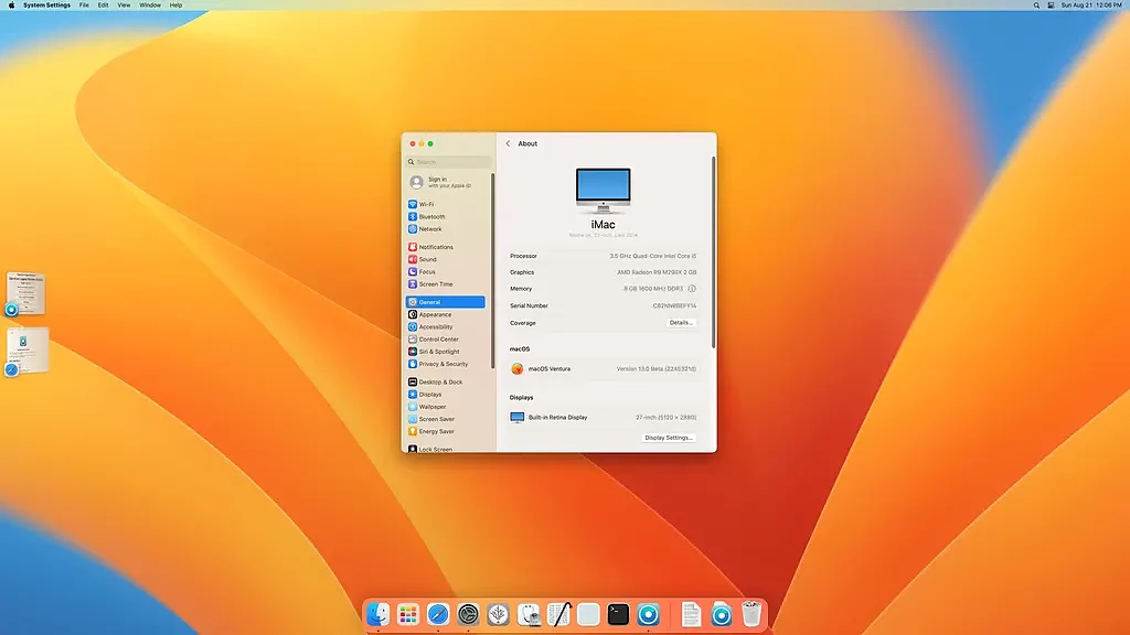 [图]旧款Mac也可通过非官方渠道升级至macOS Ventura - 1