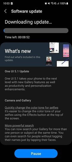 三星 Galaxy S21 / Ultra 和 Z Flip 3 / Fold 3 海外开始推送安卓 13 / One UI 5.1 正式版 - 1