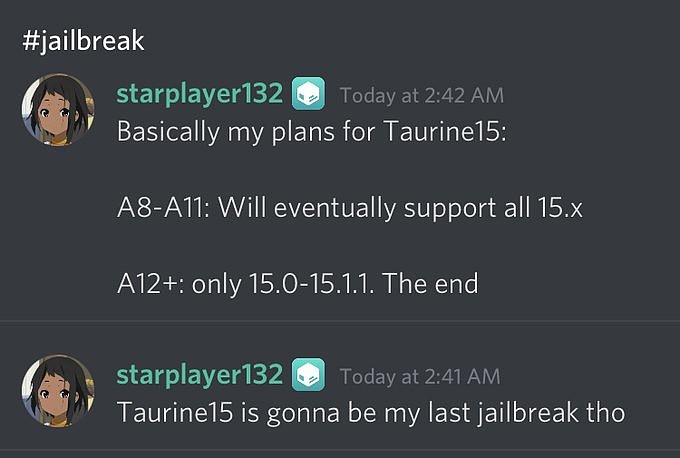 Taurine 越狱工具将支持 iOS 15.x：覆盖 A8-A11、A12 + 芯片设备 - 2