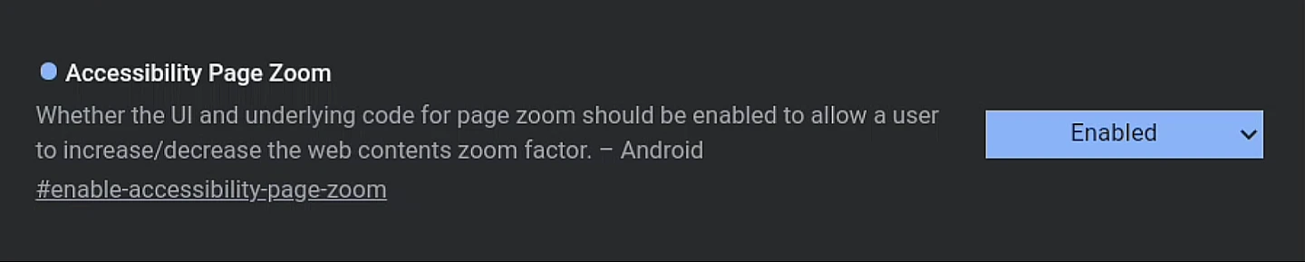 Android版Chrome浏览器将新增页面缩放功能 - 1