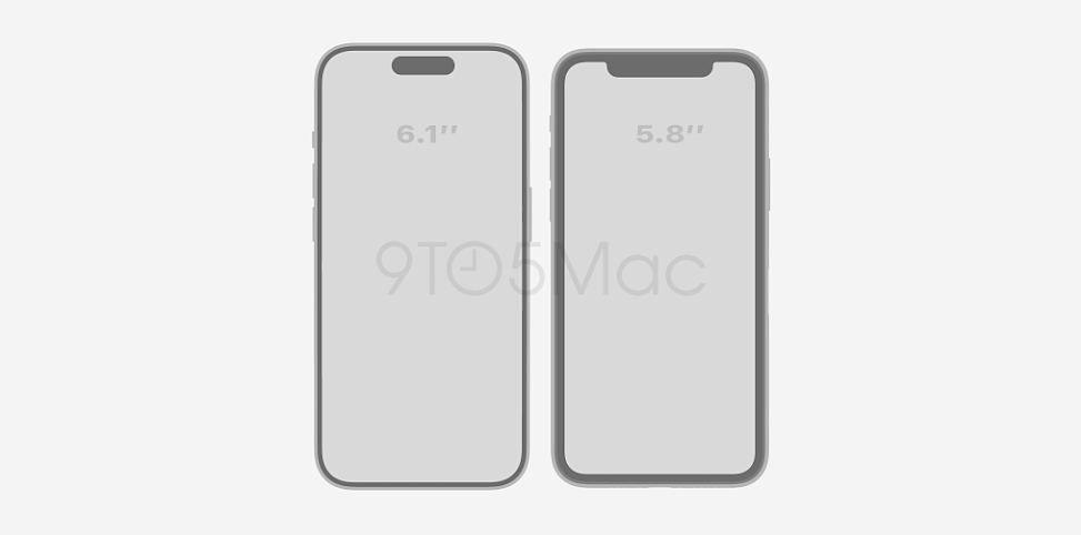 iPhone 15 Pro系列屏幕边框大对比：较 iPhone X 缩小了 30% - 2