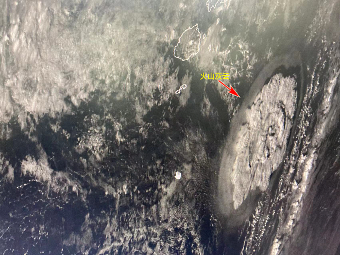 风云四号卫星捕捉南太平洋汤加岛屿火山喷发过程 - 2