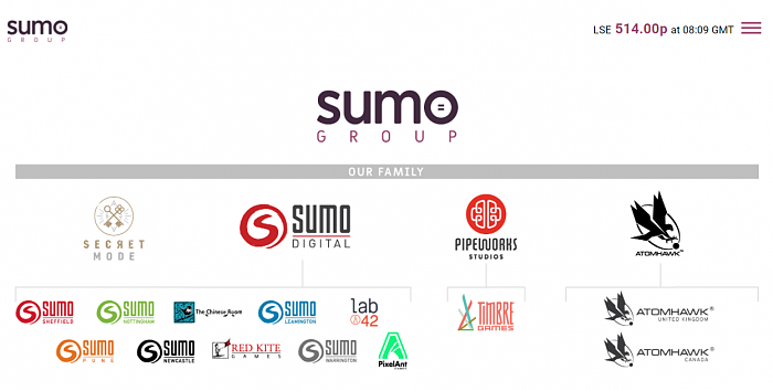 传腾讯提出以每股513便士现金收购英国游戏公司Sumo Group的股票 - 1