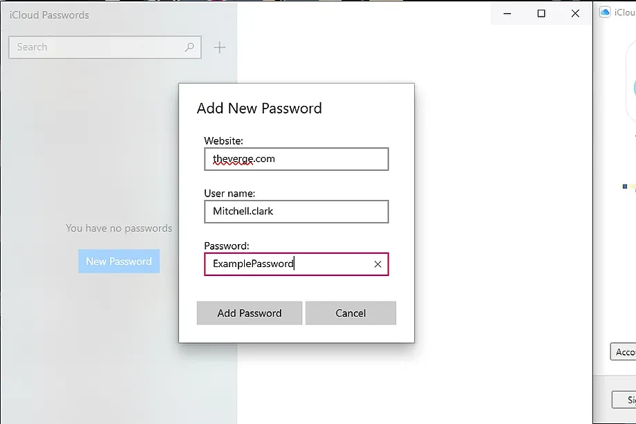 [图]Windows端iCloud更新：新增iCloud Keychain密码管理应用 - 3