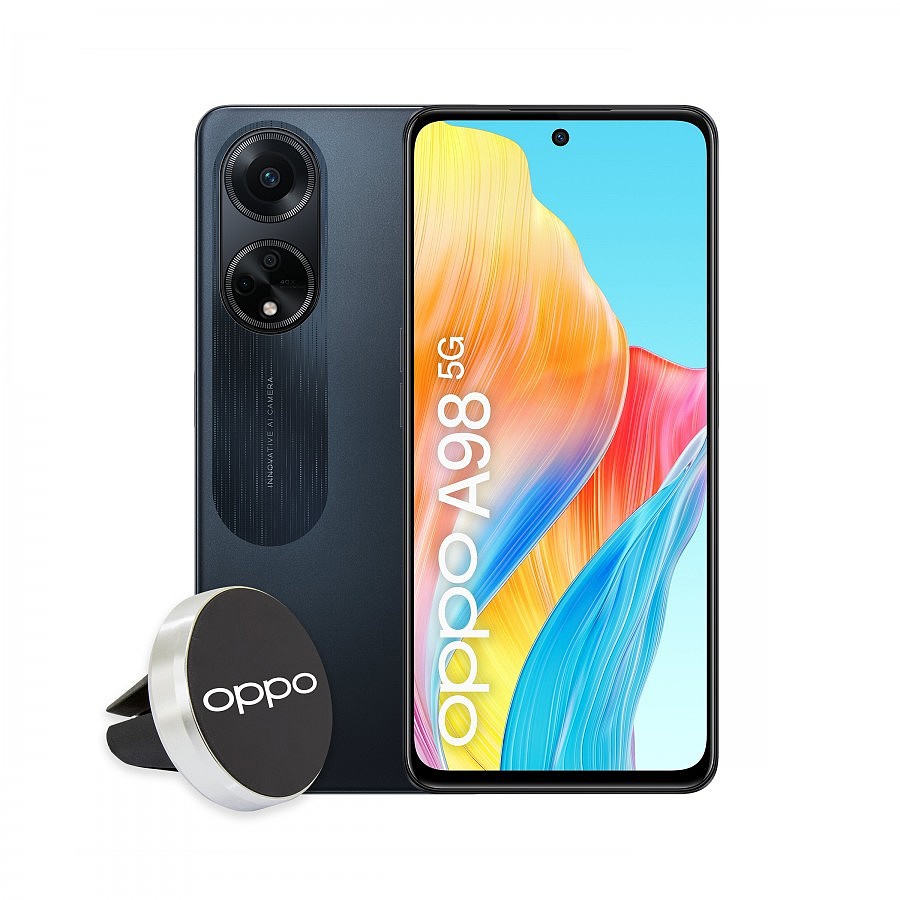 OPPO A98 5G 手机高清渲染图曝光：搭载骁龙 695 芯片，后置 64MP 三摄像头 - 1