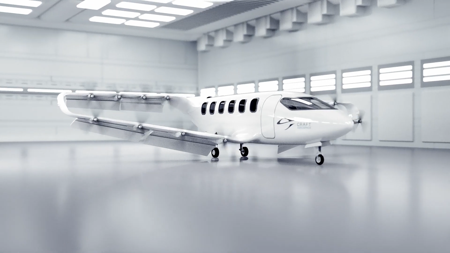 Craft Aero提出了一种新型菱形盒式翼9座eVTOL - 6