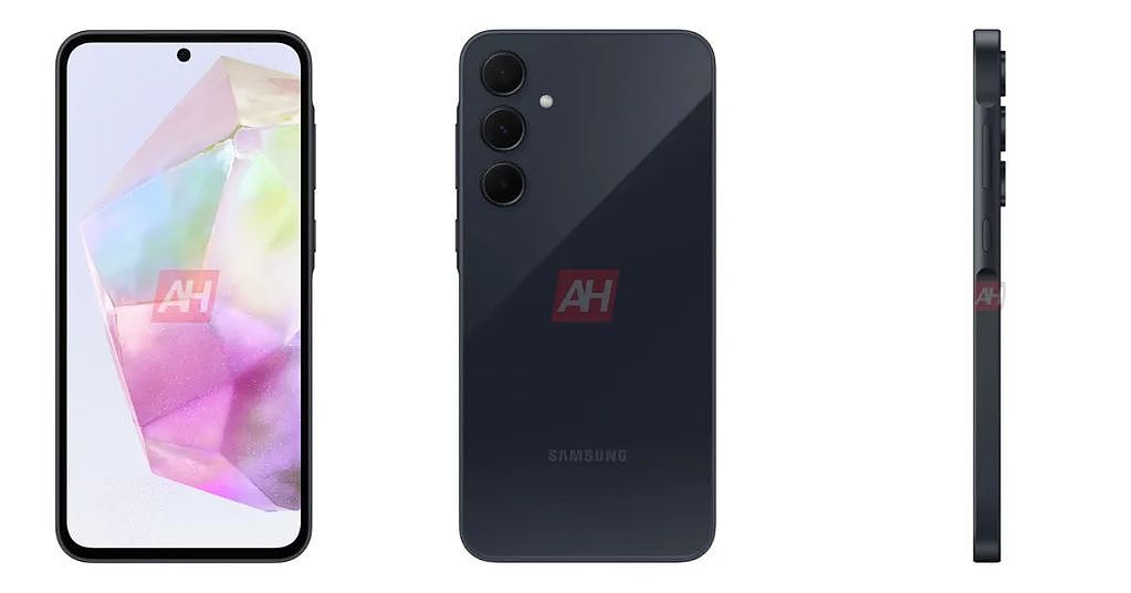 三星 Galaxy A35 手机渲染图曝光：3 种颜色 - 4