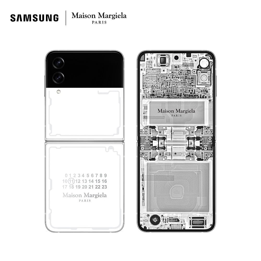 三星 Galaxy Z Flip4 马吉拉联名款发布，采用独特后盖设计和配件 - 2