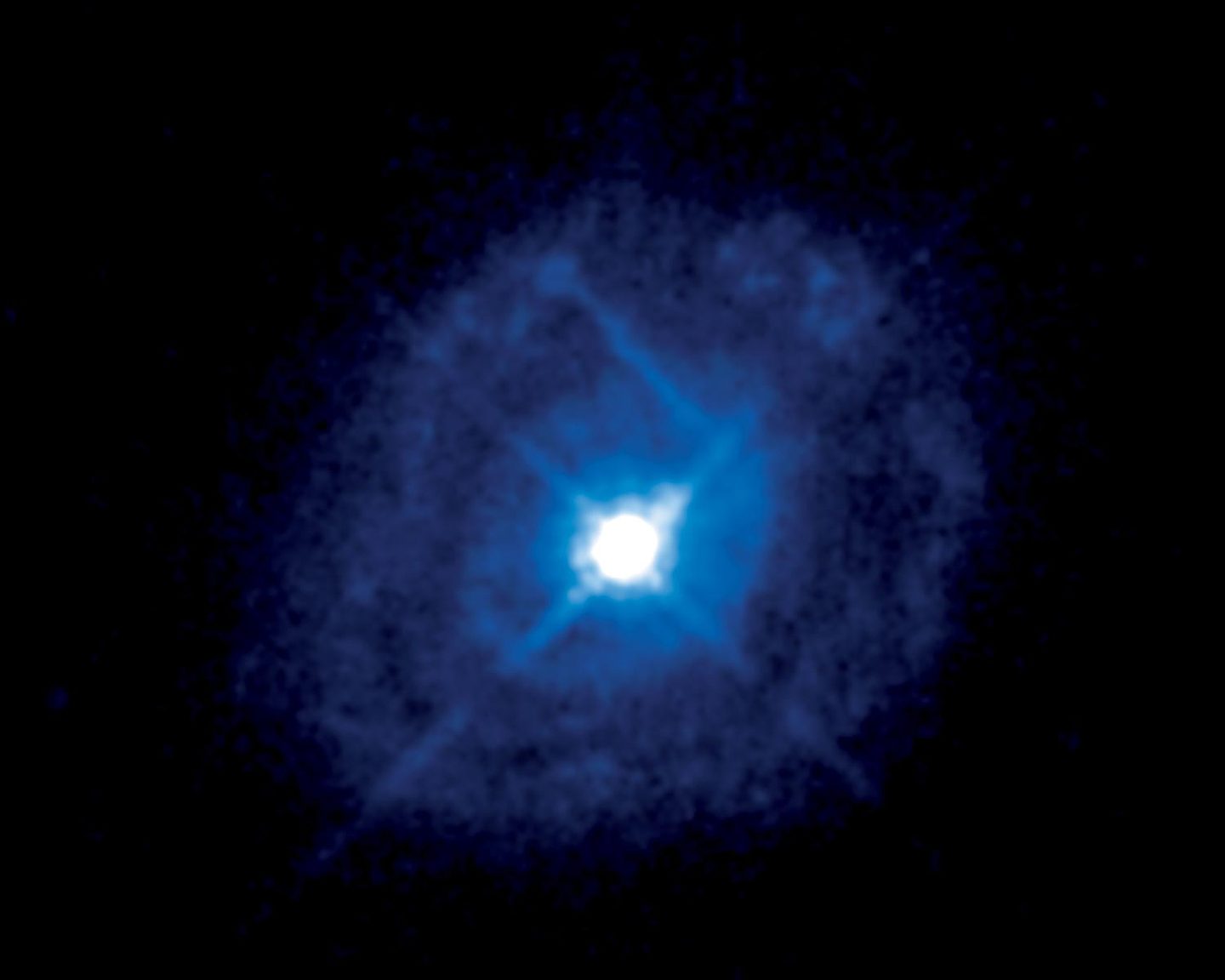 来自哈勃镜头下的Markarian 509活动星系核图像 - 1