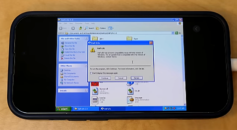 网友将 Windows XP 装进苹果 iPhone，可运行《半衰期 1》 - 2