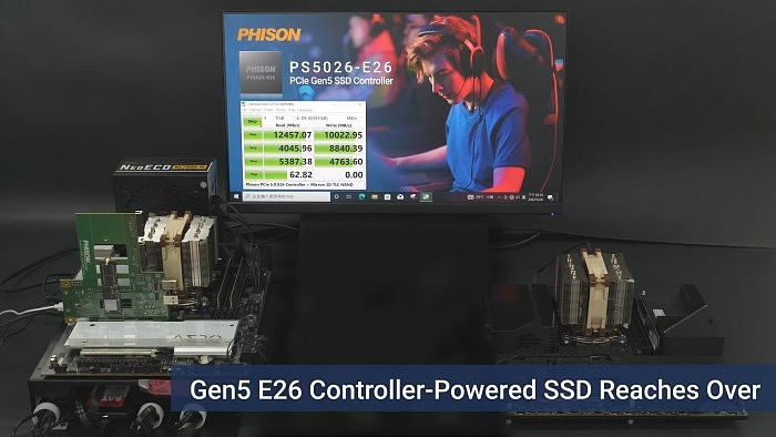 群联E26主控PCIe 5.0 SSD表现实测：12.5GB/s的顺序读取、10.0GB/s的顺序写入 - 4