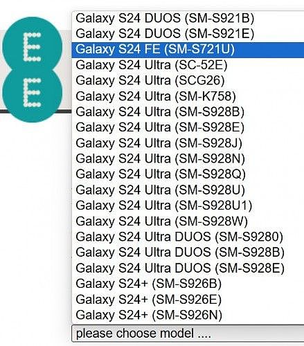 型号 SM-721U，三星 Galaxy S24 FE 手机现身英国运营商数据库 - 1