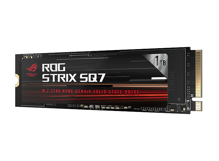 ROG 公布近年来首款 SSD Strix SQ7：7000MB/s，群联 E18 主控 - 1