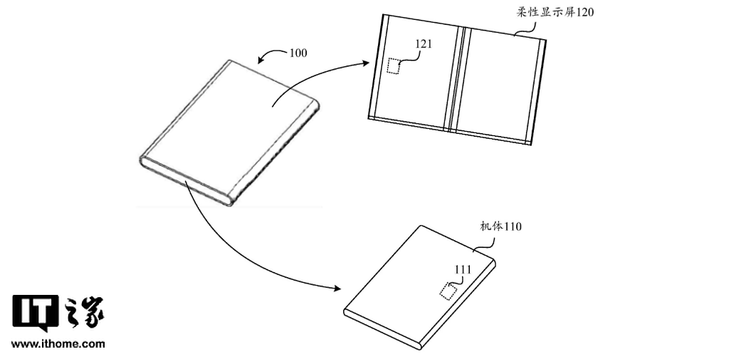 小米手机新专利获授权：柔性屏可拆离机体 - 1