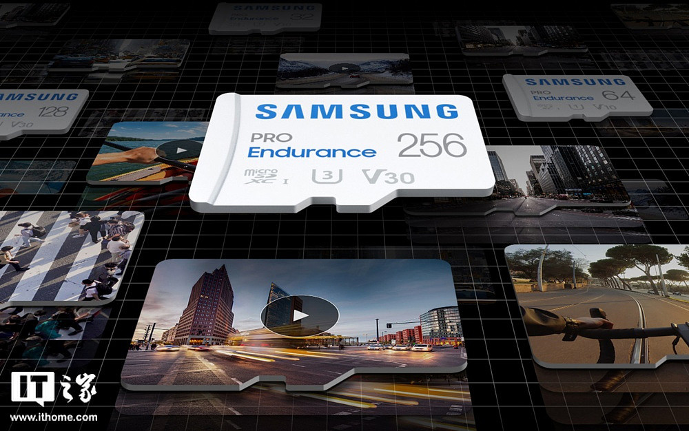三星发布 Pro Endurance microSD 卡，提供 16 年连续记录寿命 - 2