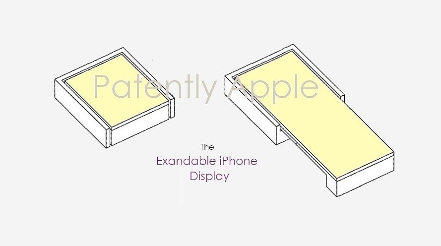 苹果新专利获批：构想卷轴 iPhone 设计 - 1
